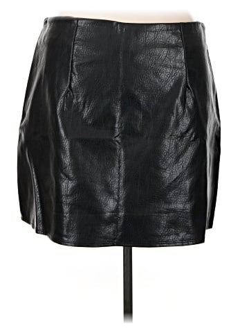 Old Navy Faux Leather Skirt (view 2)