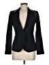 Zara Basic Chevron-herringbone Black Blazer Size M - photo 1