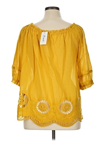 Assorted Brands Short Sleeve Blouse (view 2)