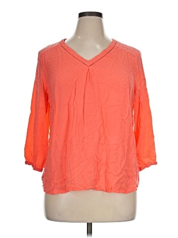 St. John's Bay 3/4 Sleeve Blouse (view 1)
