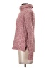 Point Sur Tweed Pink Turtleneck Sweater Size XXS - photo 5