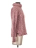 Point Sur Tweed Pink Turtleneck Sweater Size XXS - photo 4