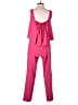 Trina Turk 100% Polyester Color Block Pink Jumpsuit Size 4 - photo 2