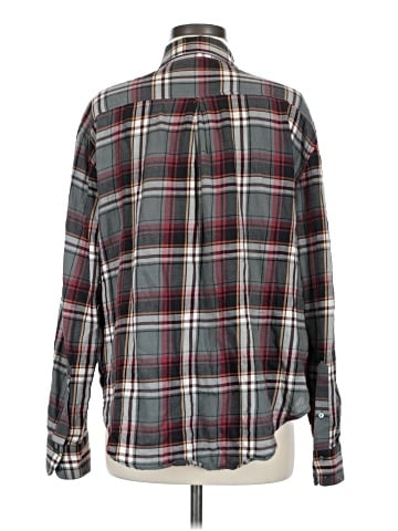 Elizabeth and James Long Sleeve Button-Down Shirt (view 2)