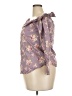 No Comment Purple 3/4 Sleeve Blouse Size 2X - photo 5