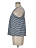 HD in Paris Blue Sleeveless Blouse Size 8 - photo 5