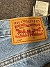 Levi's 100% Cotton Hearts Blue Jeans Size 26 waist - photo 7
