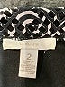 Chico's Graphic Black Casual Skirt Size Lg (2) - photo 4