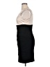 En Focus Studio Color Block Black Cocktail Dress Size 14 - photo 5