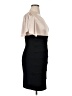 En Focus Studio Color Block Black Cocktail Dress Size 14 - photo 4