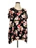 One Step Up Black Short Sleeve Blouse Size 3X - photo 1