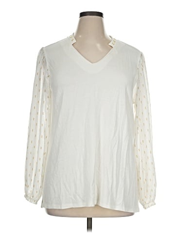 Democracy Long Sleeve Blouse (view 1)