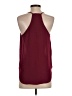 Lily White Burgundy Sleeveless Blouse Size S - photo 2