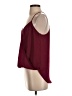 Lily White Burgundy Sleeveless Blouse Size S - photo 5