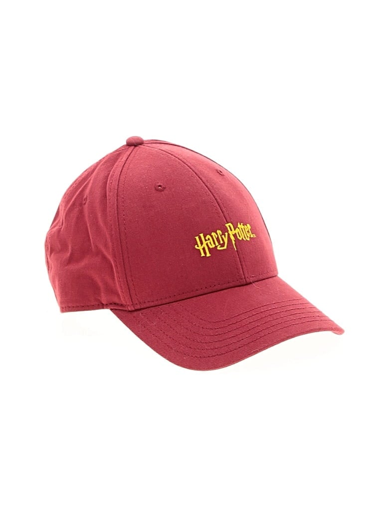 Pre-owned Harry Potter Baseball Cap In Burgundy
