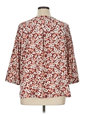 Croft & Barrow 3/4 Sleeve Blouse (view 2)