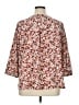 Croft & Barrow 100% Polyester Red 3/4 Sleeve Blouse Size 1X - photo 2