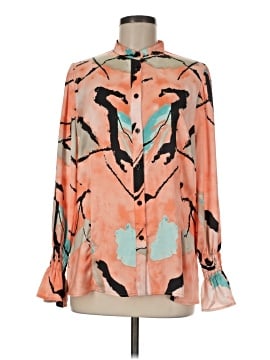MING WANG Long Sleeve Blouse (view 1)