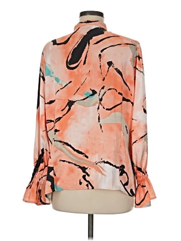 MING WANG Long Sleeve Blouse (view 2)