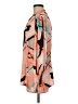 MING WANG Print Orange Long Sleeve Blouse Size M - photo 5