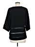 Stella & Dot 100% Polyester Black 3/4 Sleeve Blouse Size M - photo 2