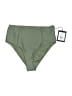 Onia 100% Nylon Solid Green Swimsuit Bottoms Size S - photo 1