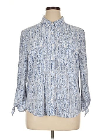 Jones New York Long Sleeve Blouse (view 1)