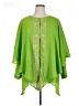 Anthony Marc Hankins 100% Polyester Green Long Sleeve Blouse Size 1X - photo 1