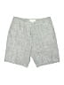 Talbots Outlet Chevron-herringbone Gray Shorts Size 8 - photo 1