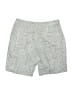 Talbots Outlet Chevron-herringbone Gray Shorts Size 8 - photo 2