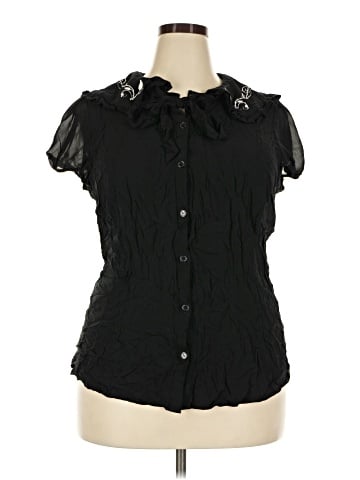 Hell Bunny Short Sleeve Blouse (view 1)