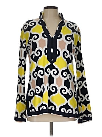 Tory Burch Long Sleeve Polo (view 1)