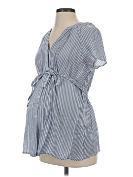 Isabel Maternity Short Sleeve Blouse