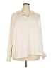 Joie 100% Polyester Ivory Long Sleeve Blouse Size 3X - photo 1