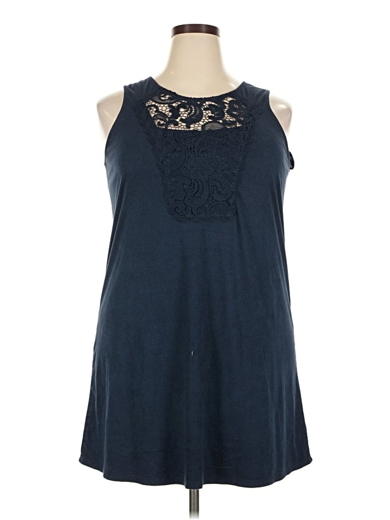 Pre-owned Xhilaration Casual Dress In Blue