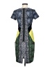 BCBGMAXAZRIA Graphic Blue Cocktail Dress Size XS - photo 2