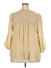 John Paul Richard Gold 3/4 Sleeve Blouse Size 2X - photo 2