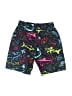 Hurley 100% Polyester Graphic Black Board Shorts Size 7 - photo 2