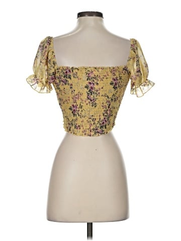Blush Short Sleeve Blouse (view 2)