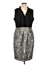 Alfani Tweed Gray Cocktail Dress Size 14 - photo 1