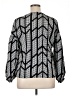Alfani 100% Polyester Silver Long Sleeve Blouse Size XL - photo 2