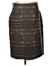 Pendleton 100% Virgin Wool Chevron-herringbone Brown Wool Skirt Size 12 - photo 1