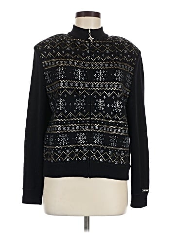 St. John Sport Wool Cardigan (view 1)