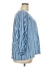 St. John's Bay 100% Rayon Stripes Blue 3/4 Sleeve Blouse Size XXL - photo 4