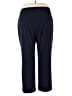 Susan Graver Solid Blue Casual Pants Size 2X - photo 2