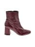 XLE Burgundy Ankle Boots Size EU 37 - photo 1