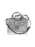 MICHAEL Michael Kors Metallic Gray Silver Satchel One size - photo 1