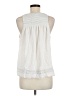 Joie 100% Polyester Ivory Sleeveless Blouse Size M - photo 2