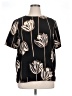 Maggie Sweet 100% Polyester Black Short Sleeve Blouse Size 1X - photo 1