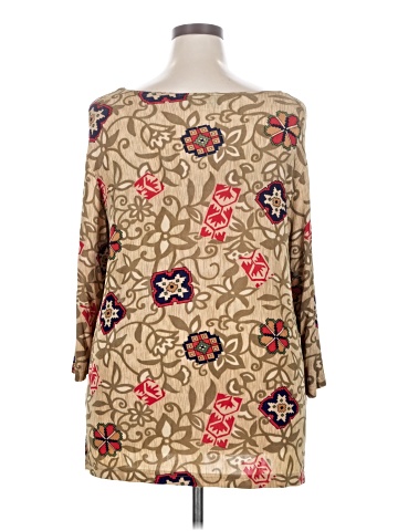 Slinky Brand 3/4 Sleeve Blouse (view 2)